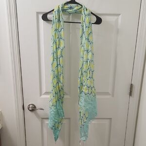 Kate Spade Mint Green Sheer Scarf